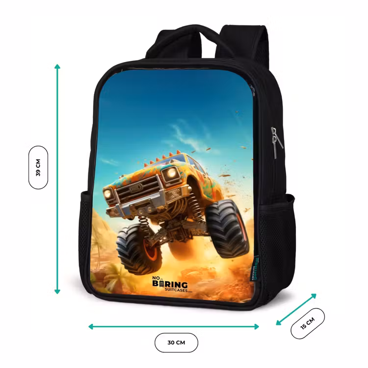 Sac à dos enfant - Noir - Coureur de sable — 8