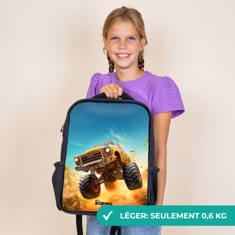 Sac à dos enfant - Noir - Coureur de sable — 9