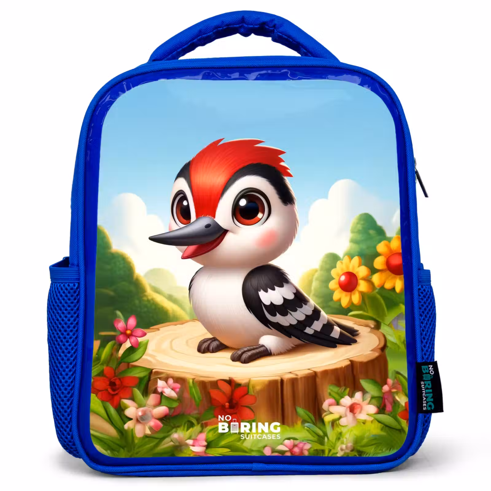 Sac à dos enfant - Bleu - Pic sur une souche — 1
