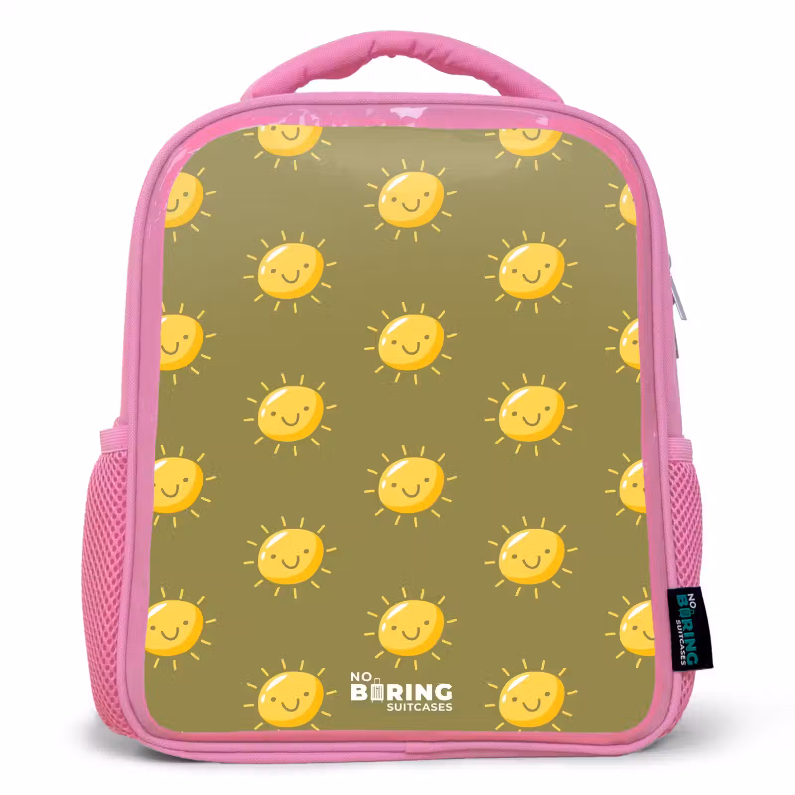 Enfant sac à dos - Rose - Situation ensoleillée olive — 1