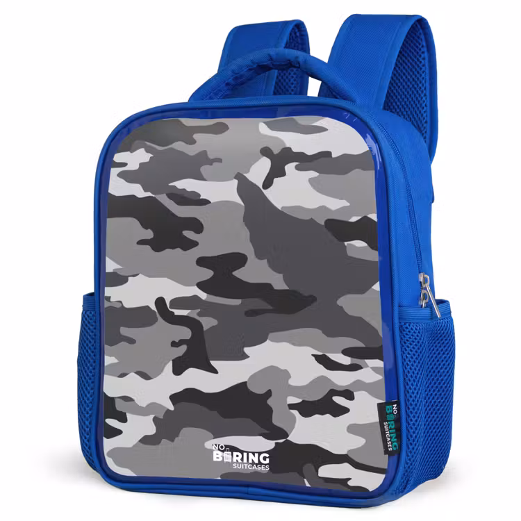 Sac à dos enfant - Bleu - Camo gris — 7