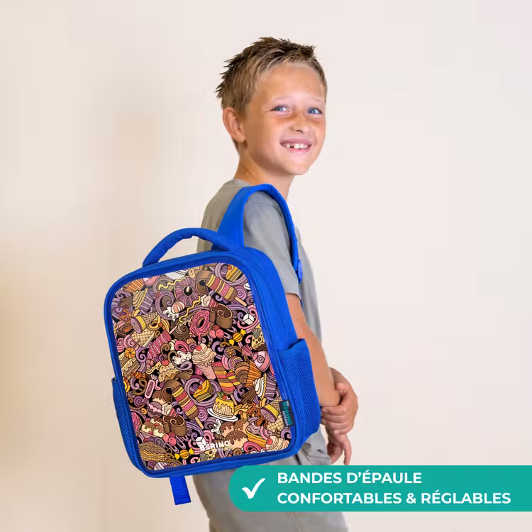 Sac à dos enfant - Bleu - De douces surprises — 4