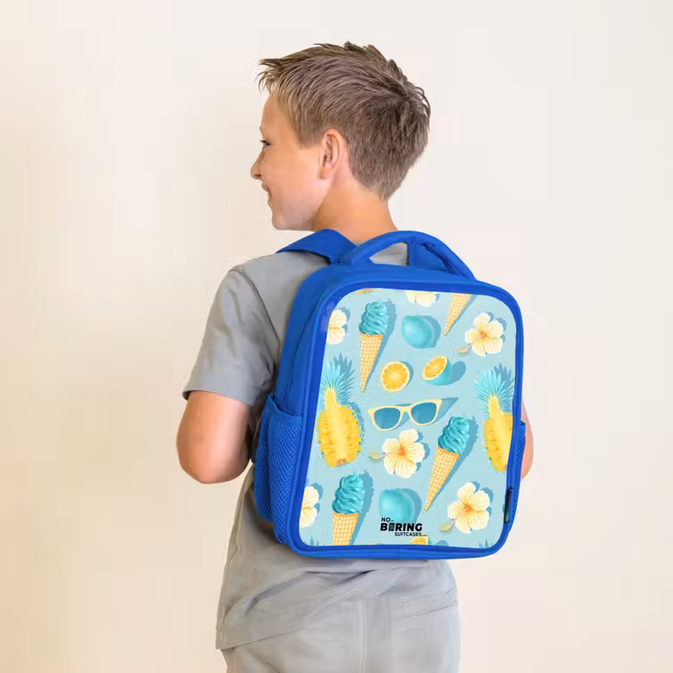 Sac à dos enfant - Bleu - Glaces d'Ibiza — 2