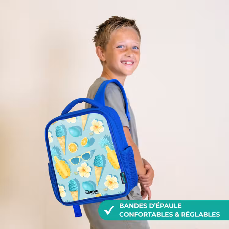 Sac à dos enfant - Bleu - Glaces d'Ibiza — 4