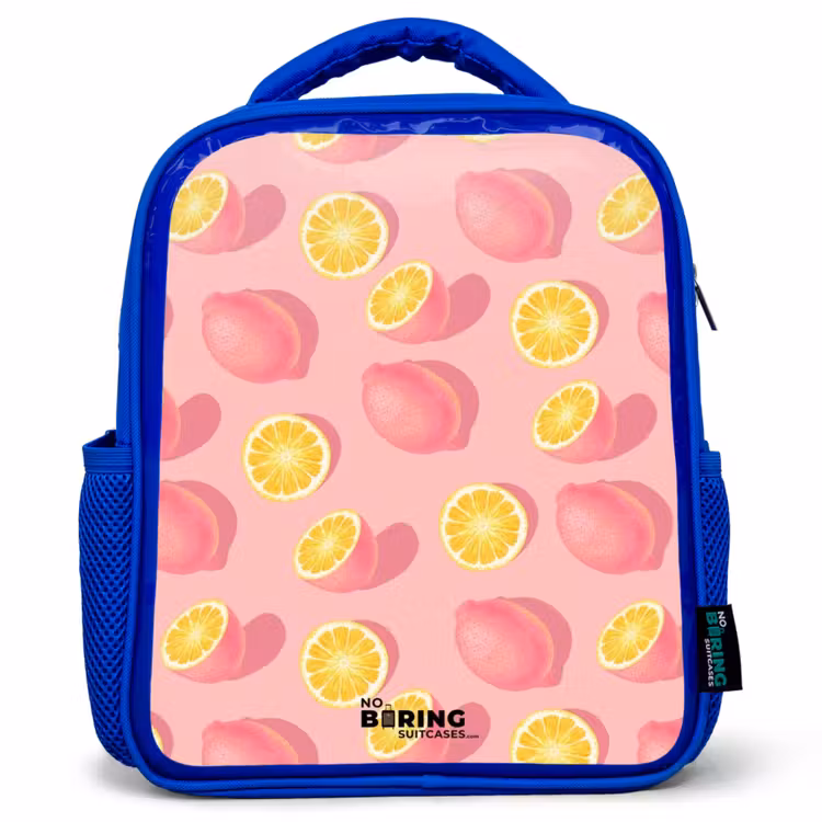 Sac à dos enfant - Bleu - Limoncello rose — 1