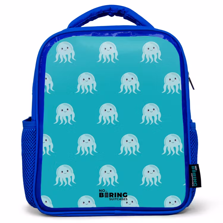 Sac à dos enfant - Bleu - Mignonne méduse — 1