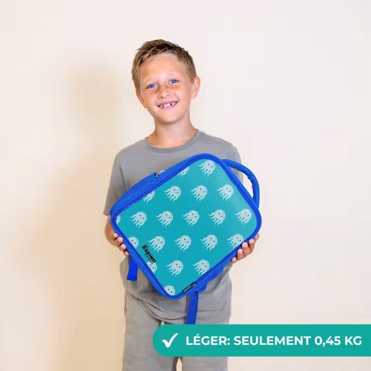 Sac à dos enfant - Bleu - Mignonne méduse — 3