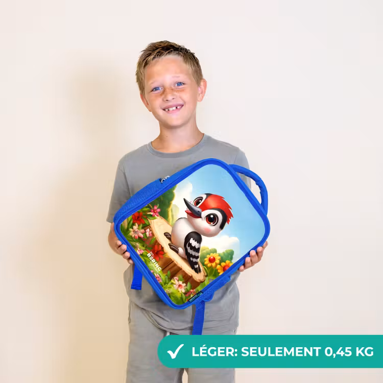 Sac à dos enfant - Bleu - Pic sur une souche — 3
