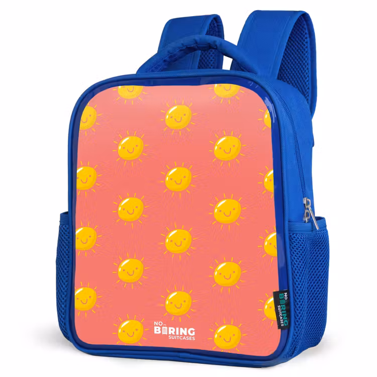 Sac à dos enfant - Bleu - Situation ensoleillée corail — 7