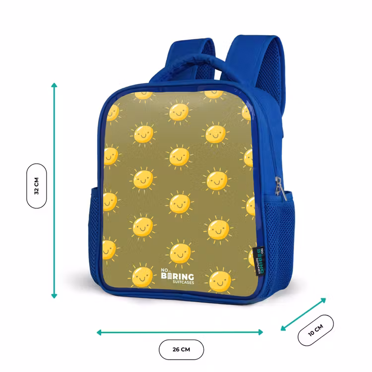 Sac à dos enfant - Bleu - Situation ensoleillée olive — 6
