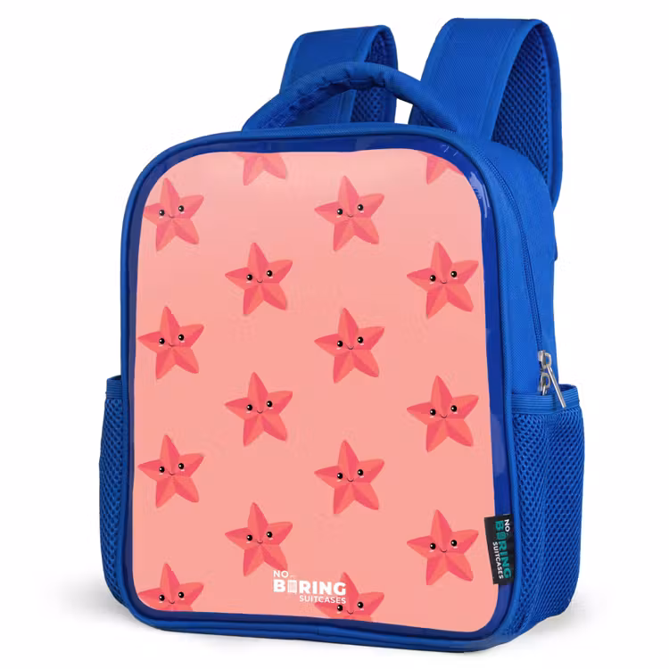 Sac à dos enfant - Bleu - Tempête de sable d'étoiles de mer — 7