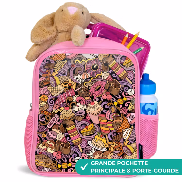 Enfant sac à dos - Rose - De douces surprises — 2