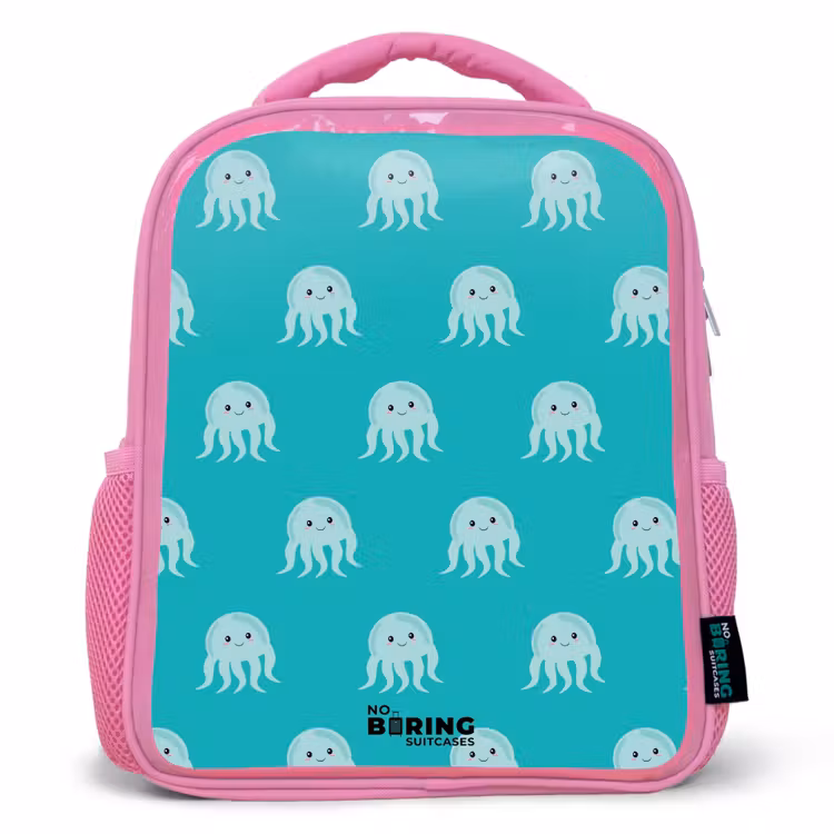 Enfant sac à dos - Rose - Mignonne méduse — 1