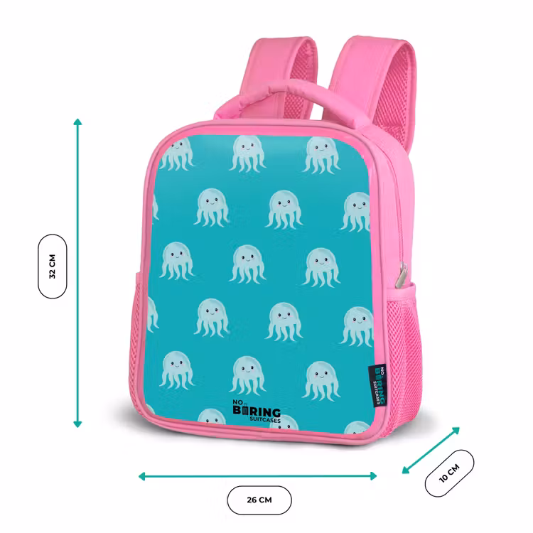 Enfant sac à dos - Rose - Mignonne méduse — 3