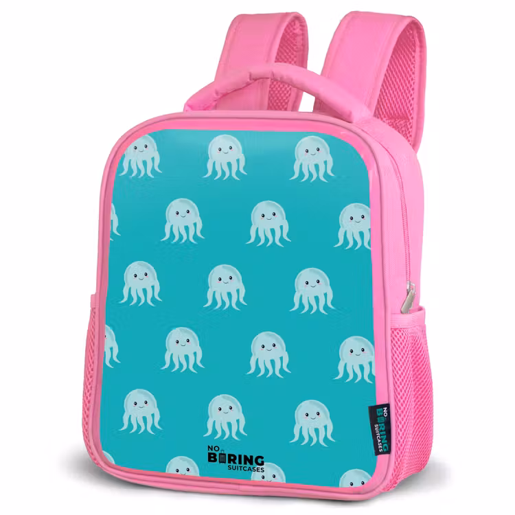 Enfant sac à dos - Rose - Mignonne méduse — 4