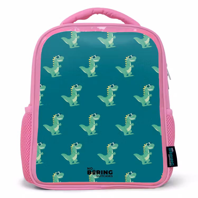 Enfant sac à dos - Rose - Spécifications du tyranosaure — 1