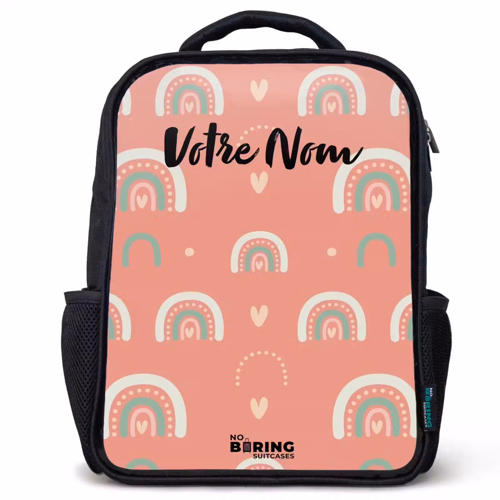 Sac à dos enfant - Noir - Arcs de couleur du corail — 1