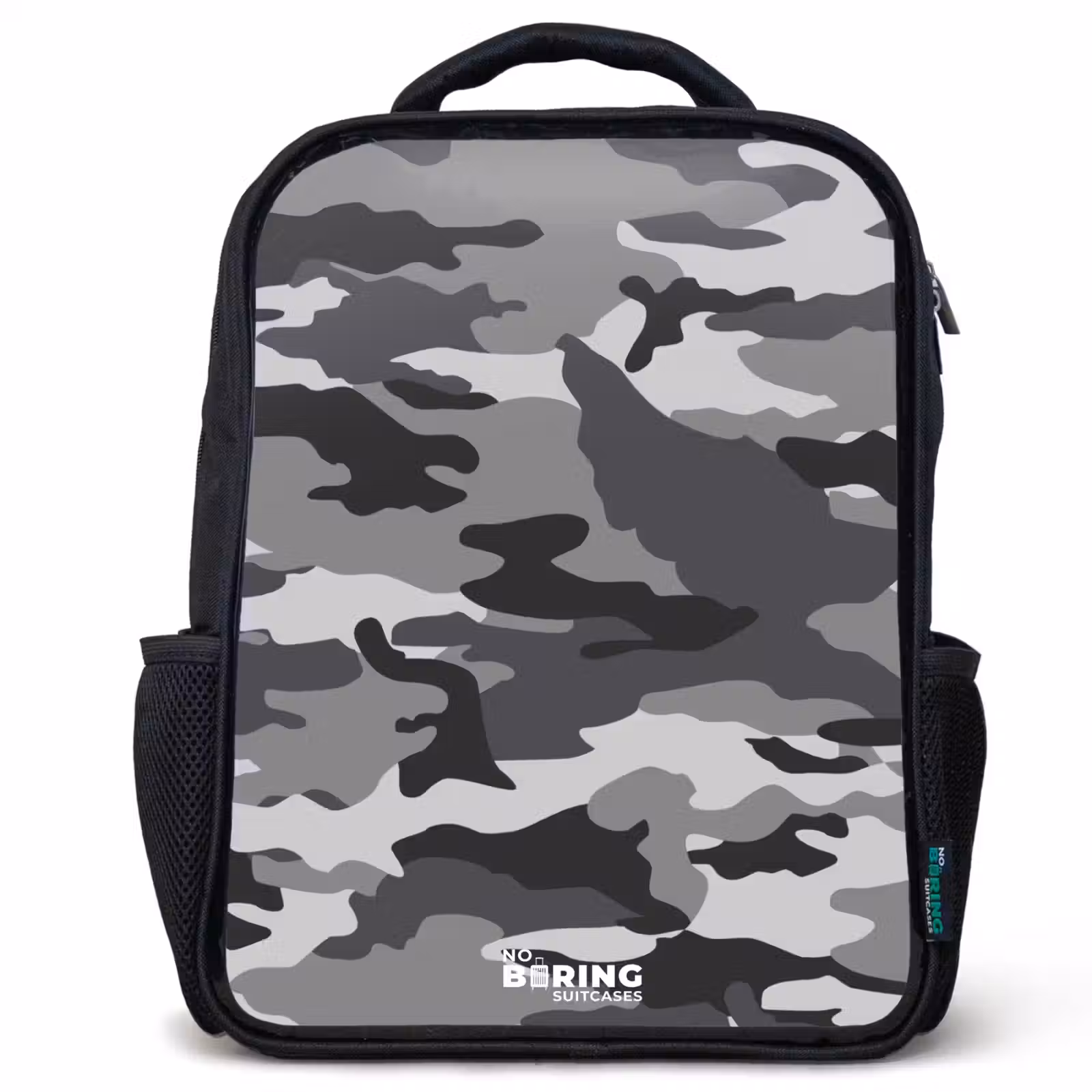 Sac à dos enfant - Noir - Camo gris — 1