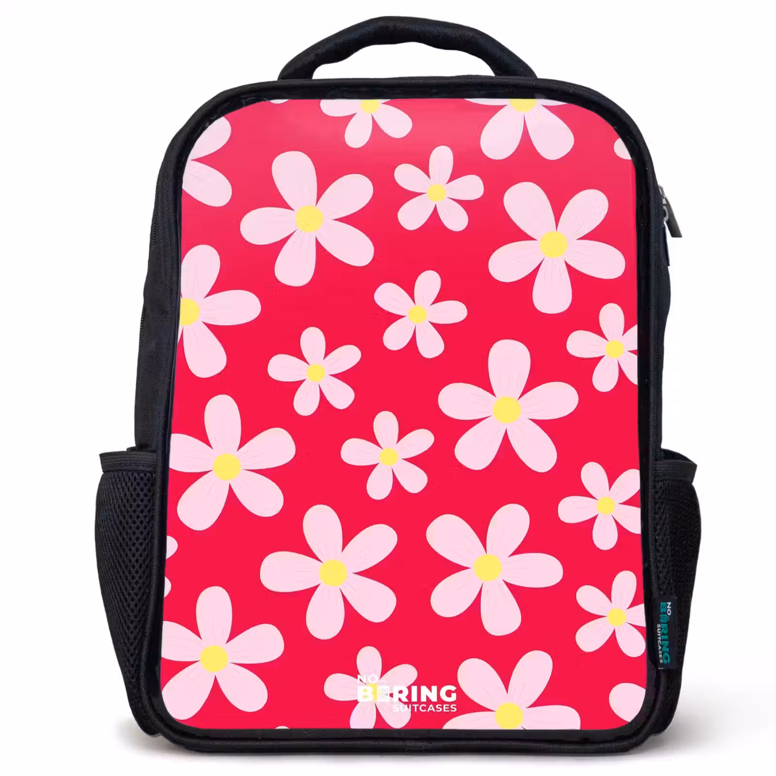 Sac à dos enfant - Noir - Daisy mania hotpink — 1