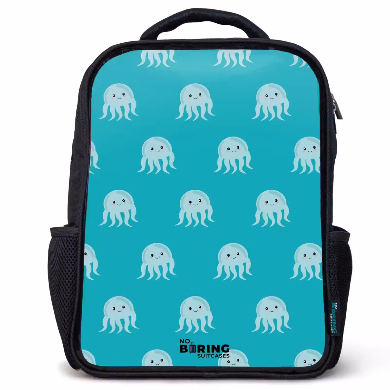 Sac à dos enfant - Noir - Mignonne méduse — 1