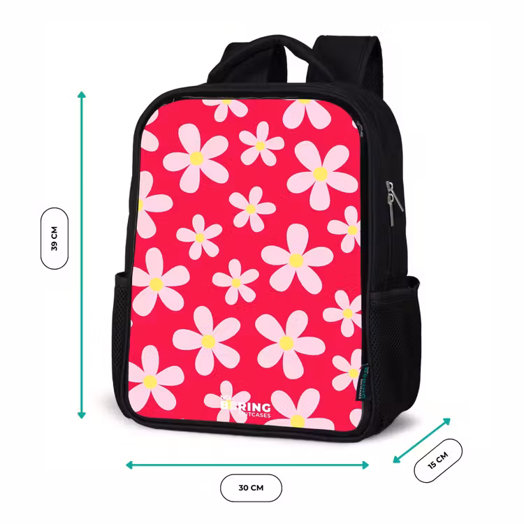 Sac à dos enfant - Noir - Daisy mania hotpink — 8