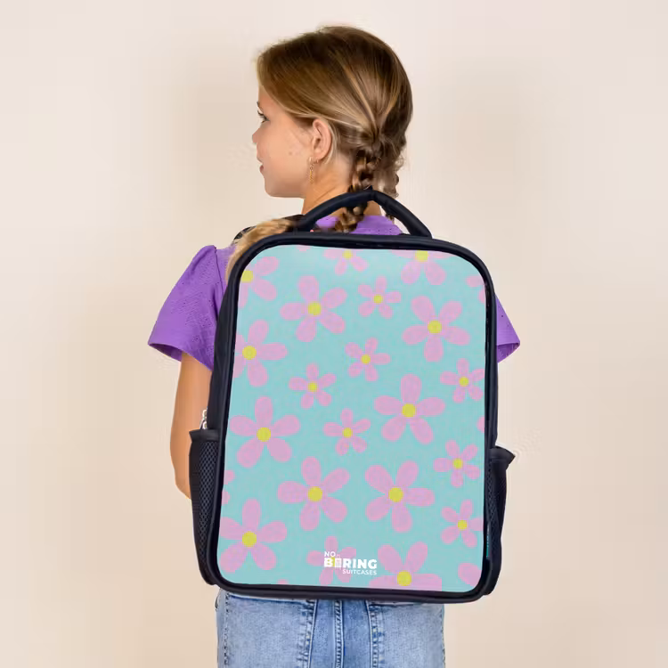 Sac à dos enfant - Noir - Daisy mania mint — 4