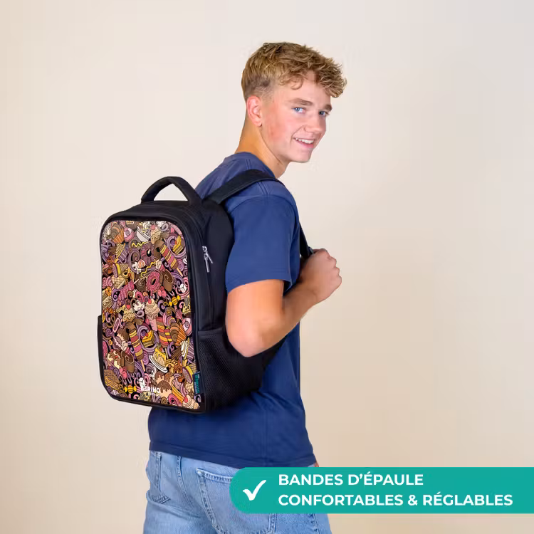 Sac à dos enfant - Noir - De douces surprises — 11