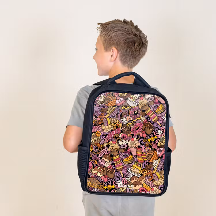 Sac à dos enfant - Noir - De douces surprises — 2