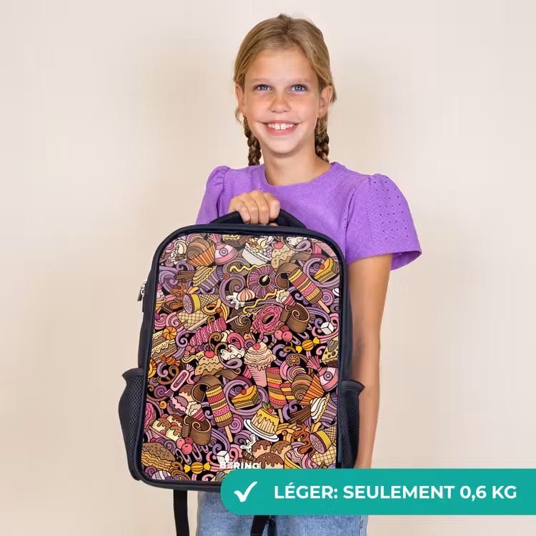 Sac à dos enfant - Noir - De douces surprises — 9