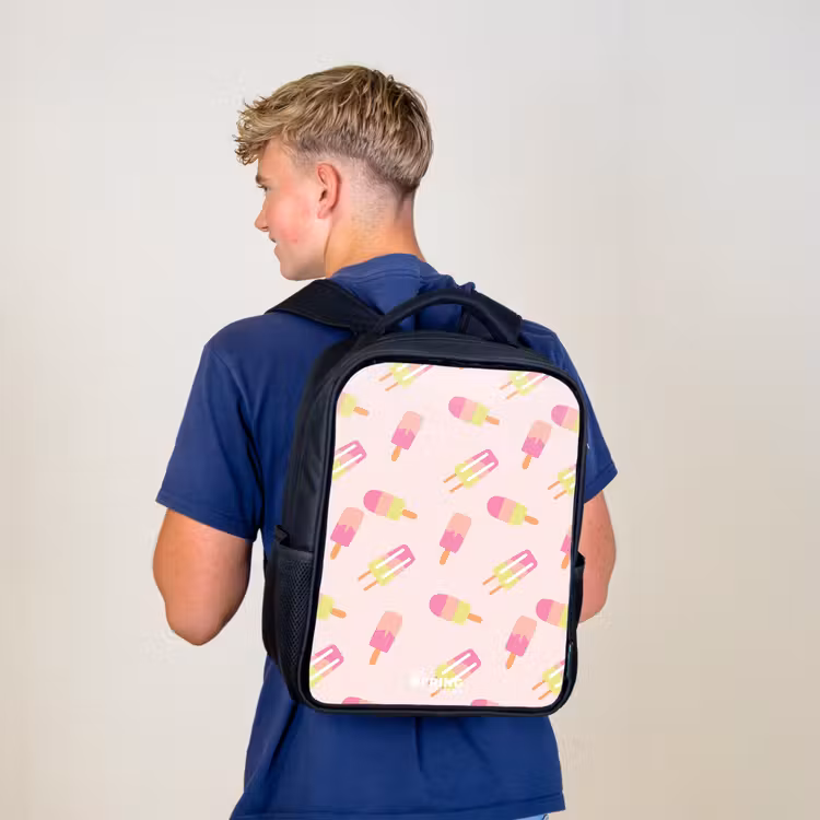 Sac à dos enfant - Noir - Glaces à l'eau tourbillonnantes — 5
