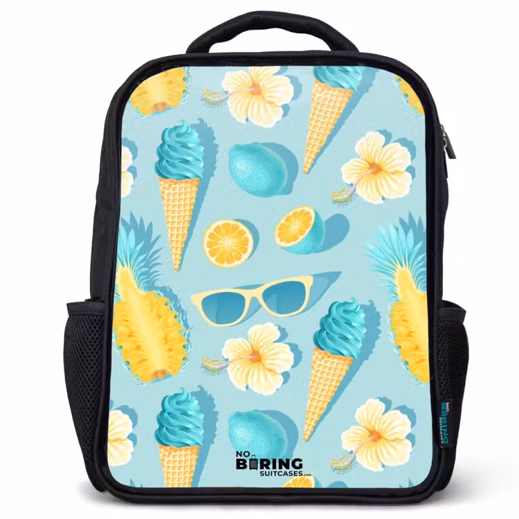 Sac à dos enfant - Noir - Glaces d'Ibiza — 1