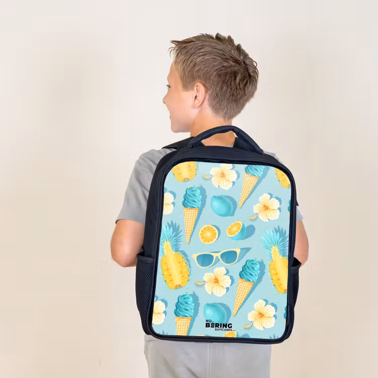 Sac à dos enfant - Noir - Glaces d'Ibiza — 2