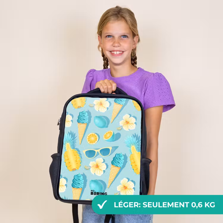Sac à dos enfant - Noir - Glaces d'Ibiza — 9