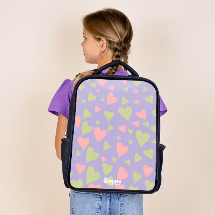 Sac à dos enfant - Noir - Joli lilas — 4