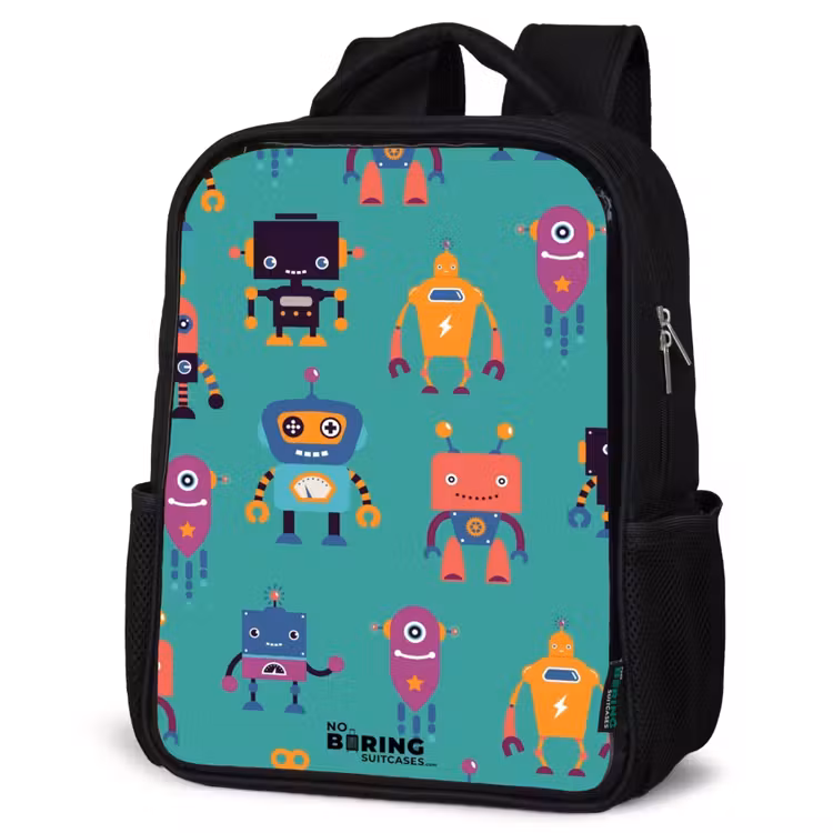 Sac à dos enfant - Noir - La rave des robots — 6