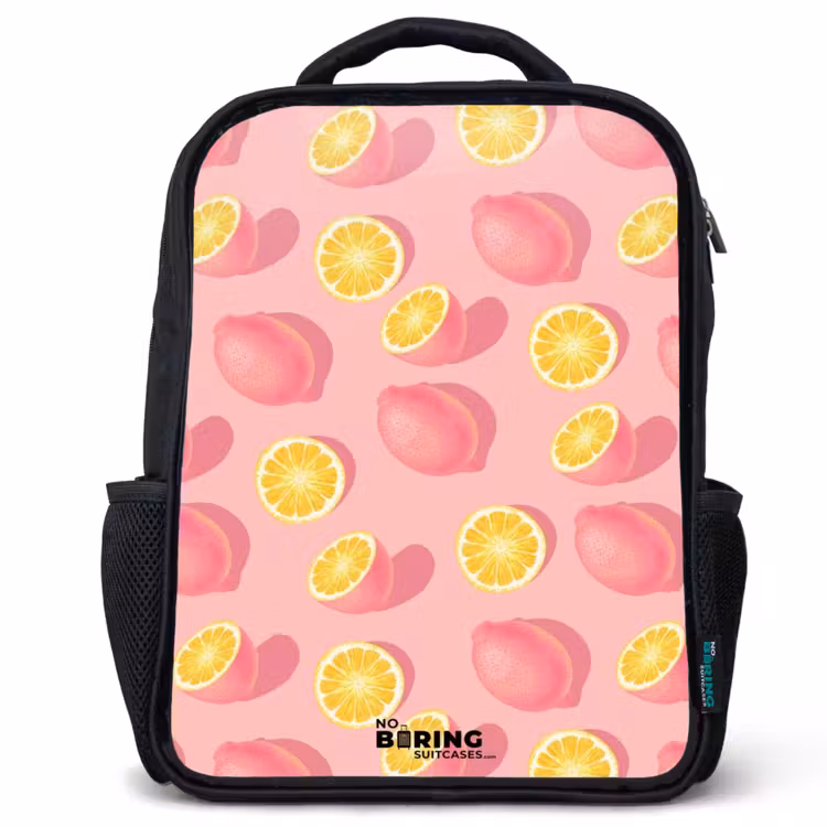 Sac à dos enfant - Noir - Limoncello rose — 1