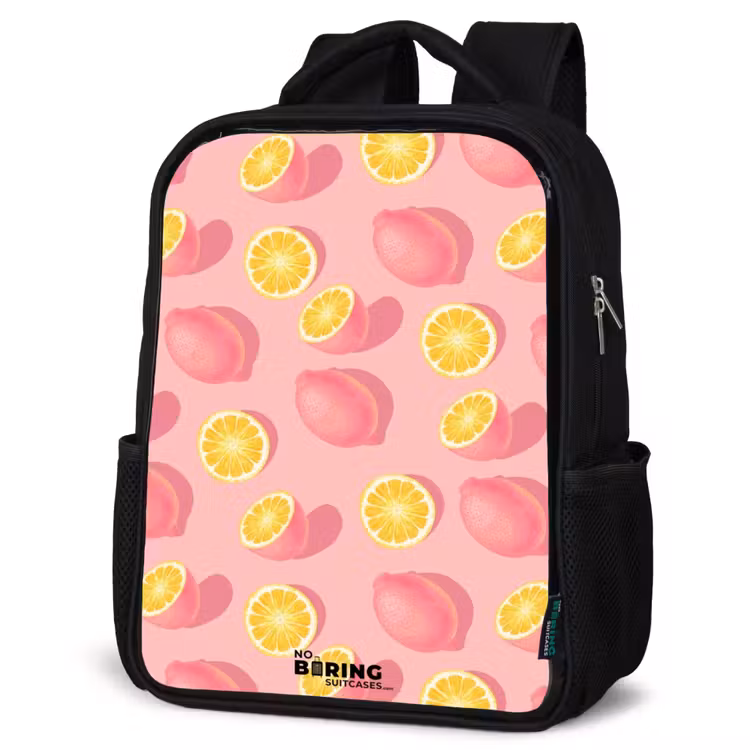 Sac à dos enfant - Noir - Limoncello rose — 6