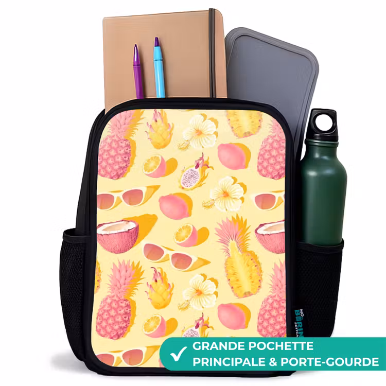 Sac à dos enfant - Noir - Pina colada — 10