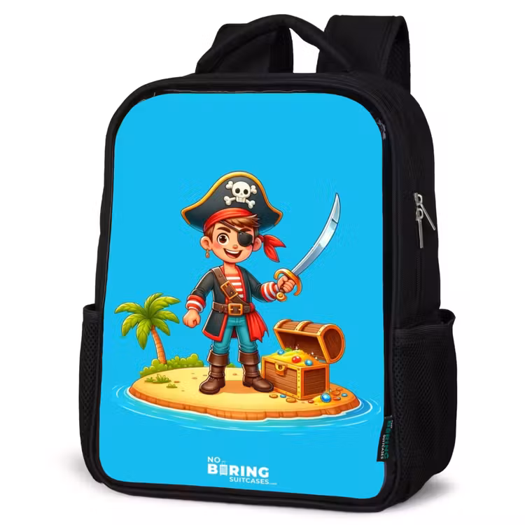 Sac à dos enfant - Noir - Pirate prêt à piller — 6