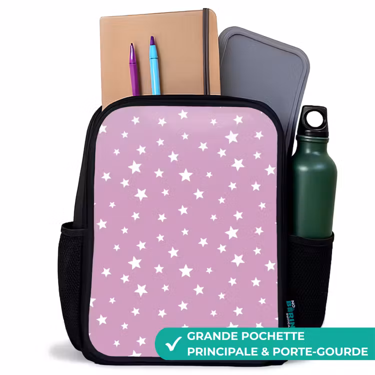 Sac à dos enfant - Noir - Poussière d'étoiles — 10