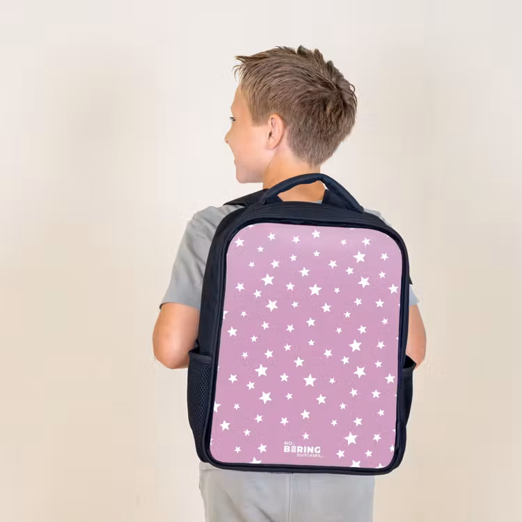 Sac à dos enfant - Noir - Poussière d'étoiles — 2
