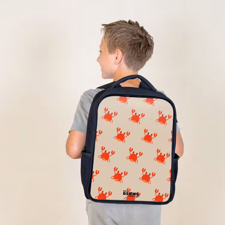 Sac à dos enfant - Noir - Problème des crabes — 2