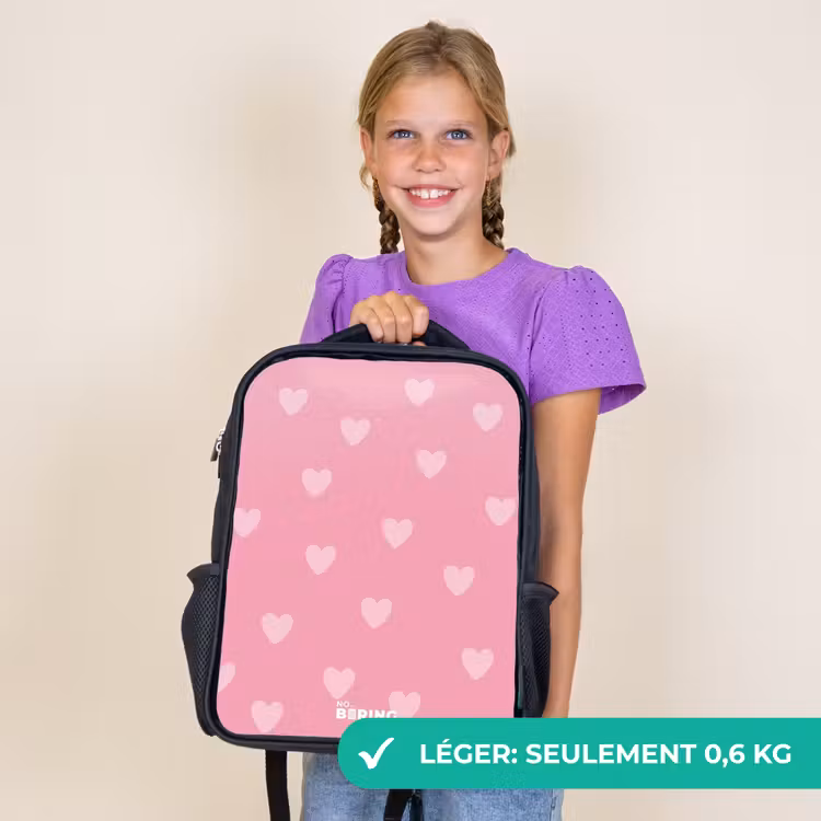 Sac à dos enfant - Noir - Rythme cardiaque — 9