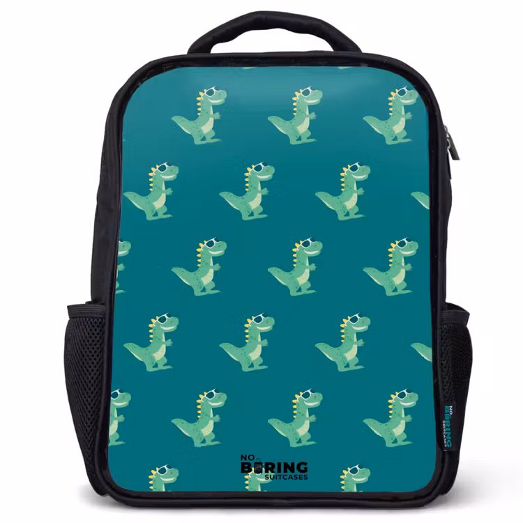 Sac à dos enfant - Noir - Spécifications du tyranosaure — 1