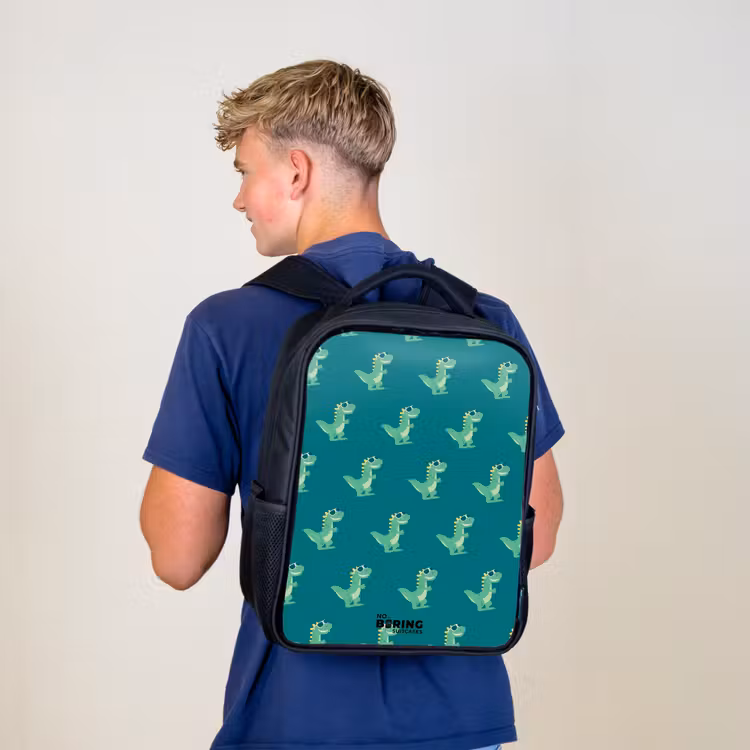 Sac à dos enfant - Noir - Spécifications du tyranosaure — 5