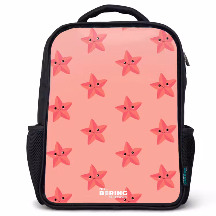 Sac à dos enfant - Noir - Tempête de sable d'étoiles de mer — 1