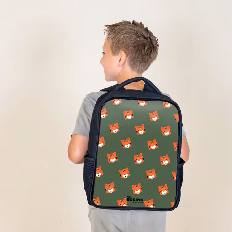 Sac à dos enfant - Noir - Tigre turbulent — 2