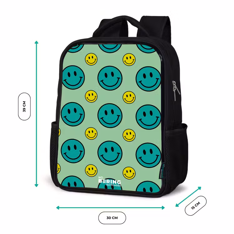 Sac à dos enfant - Noir - Tous les sourires sont verts — 8