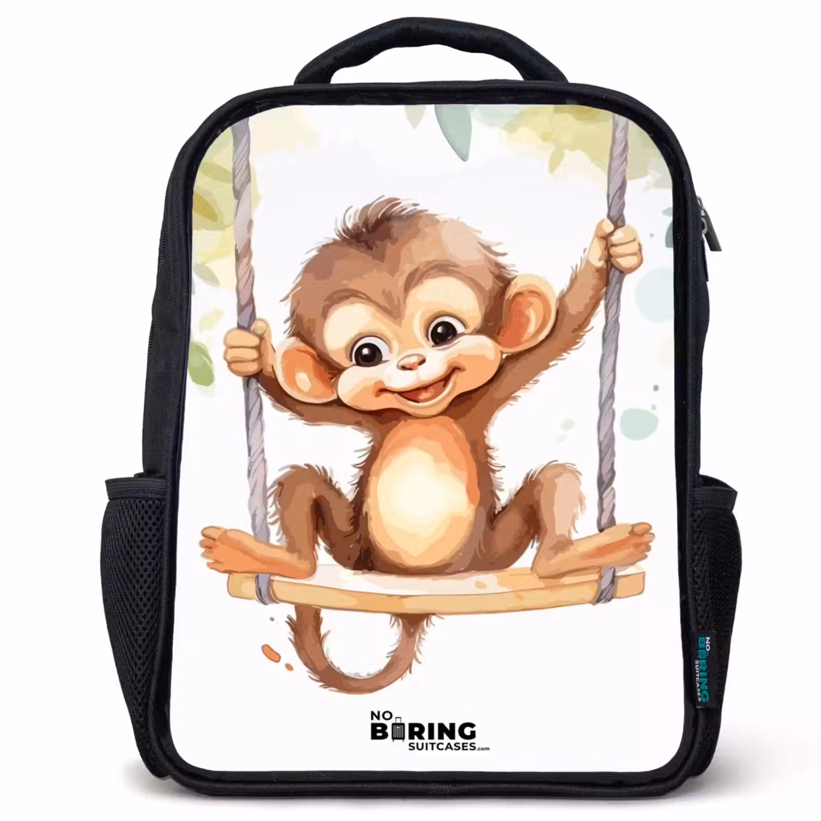 Sac à dos enfant - Noir - Grand singe à bascule — 1