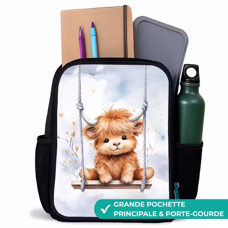 Sac à dos enfant - Noir - Hennie Highlander — 10